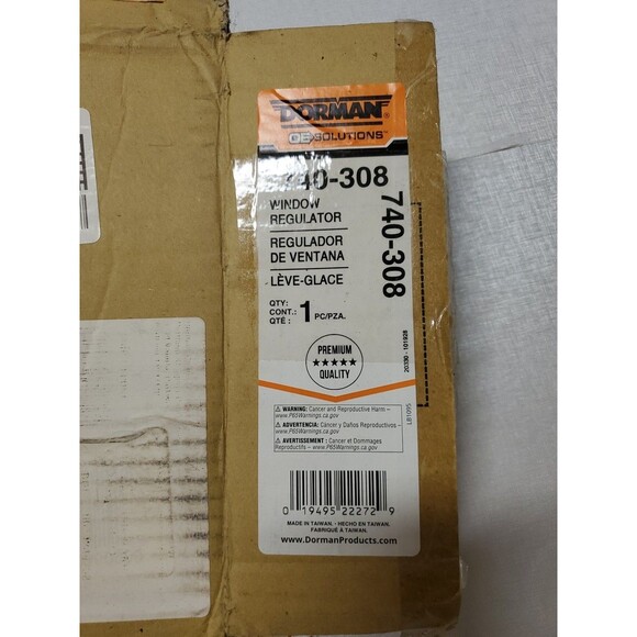 Other - Dorman 740-308 Window Regulator